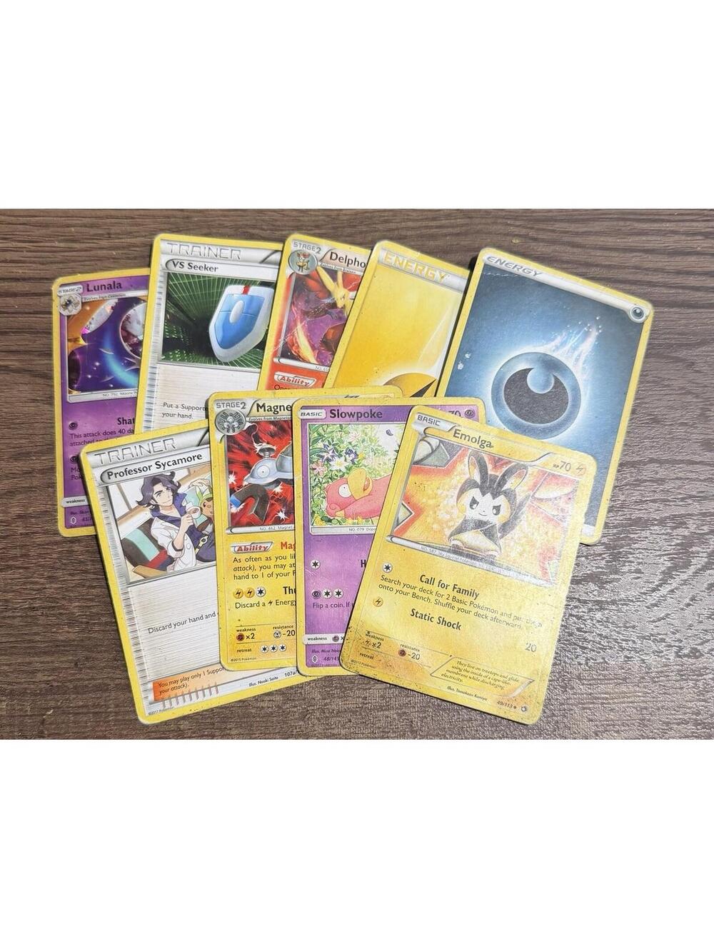 9 Pokemon Cards